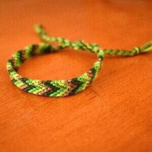 10/ $25 Floral Woven Bracelet